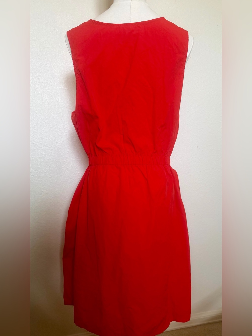 Avia Women’s Burnt Orange Athletic Dress with Belt and Pockets - Picture 5 of 6